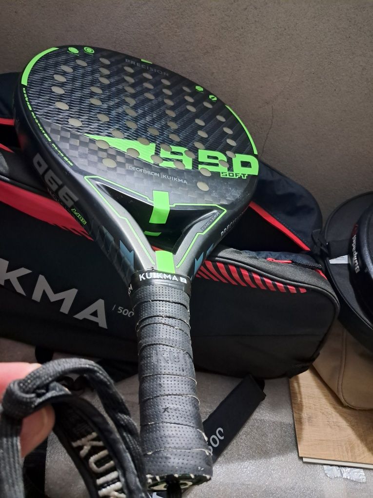 Raquete padel kuikma 990 soft precison