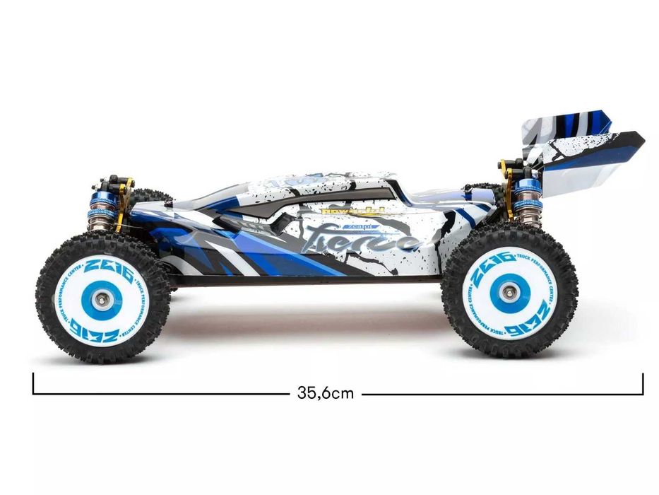 Samochód zdalnie sterowany RC 90KM/h 100m NAPĘD 4x4 1:12 Bezszczotkowy