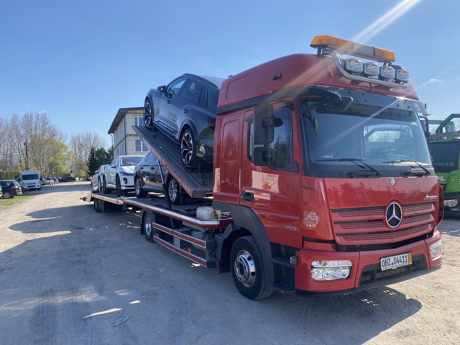 Mercedes atego 823 autotransporter lohr laweta