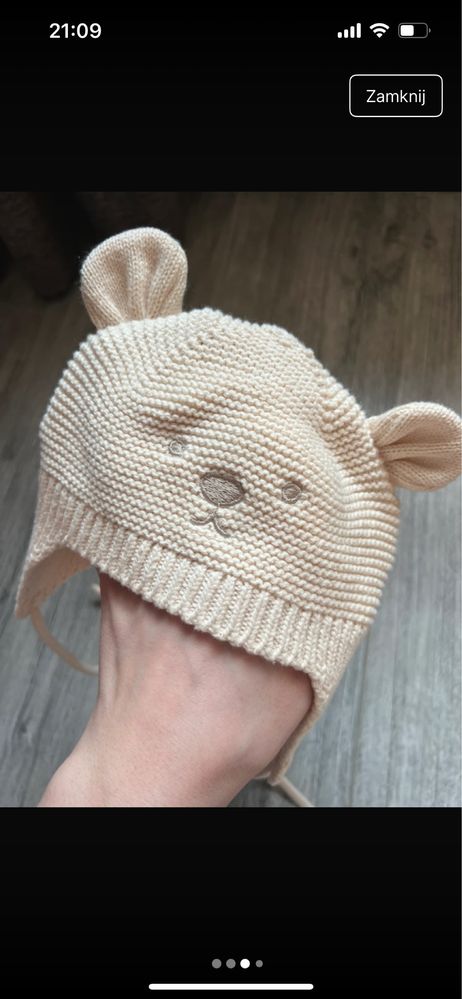 Czapka niemowleca H&M