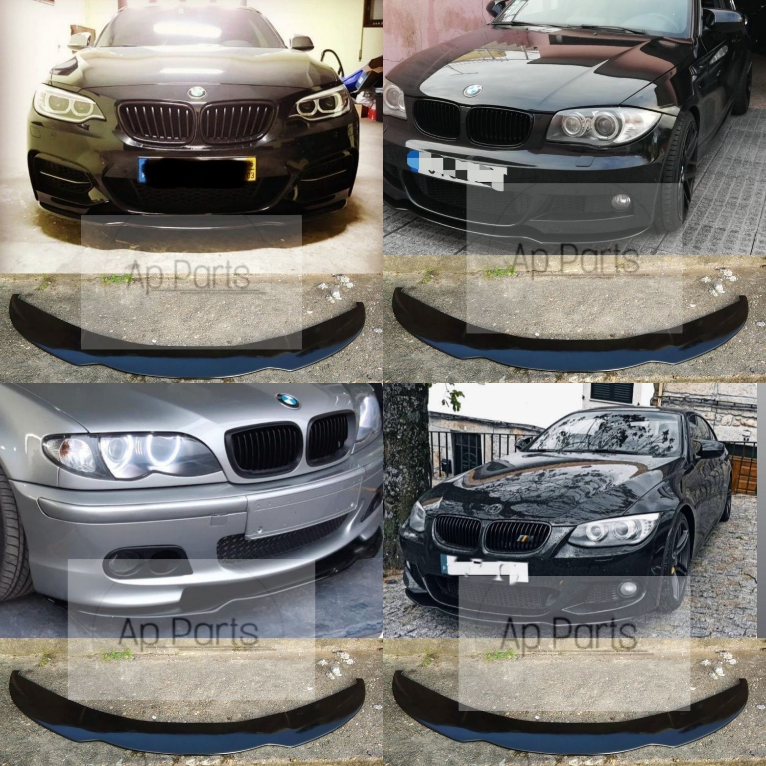 Bmw Lip Aba frontal 1m m3 gts  F20 E87 E88 e90 e91 F22 e92 e46