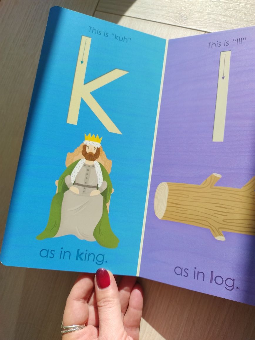 Montessori letter work - szorstkie litery