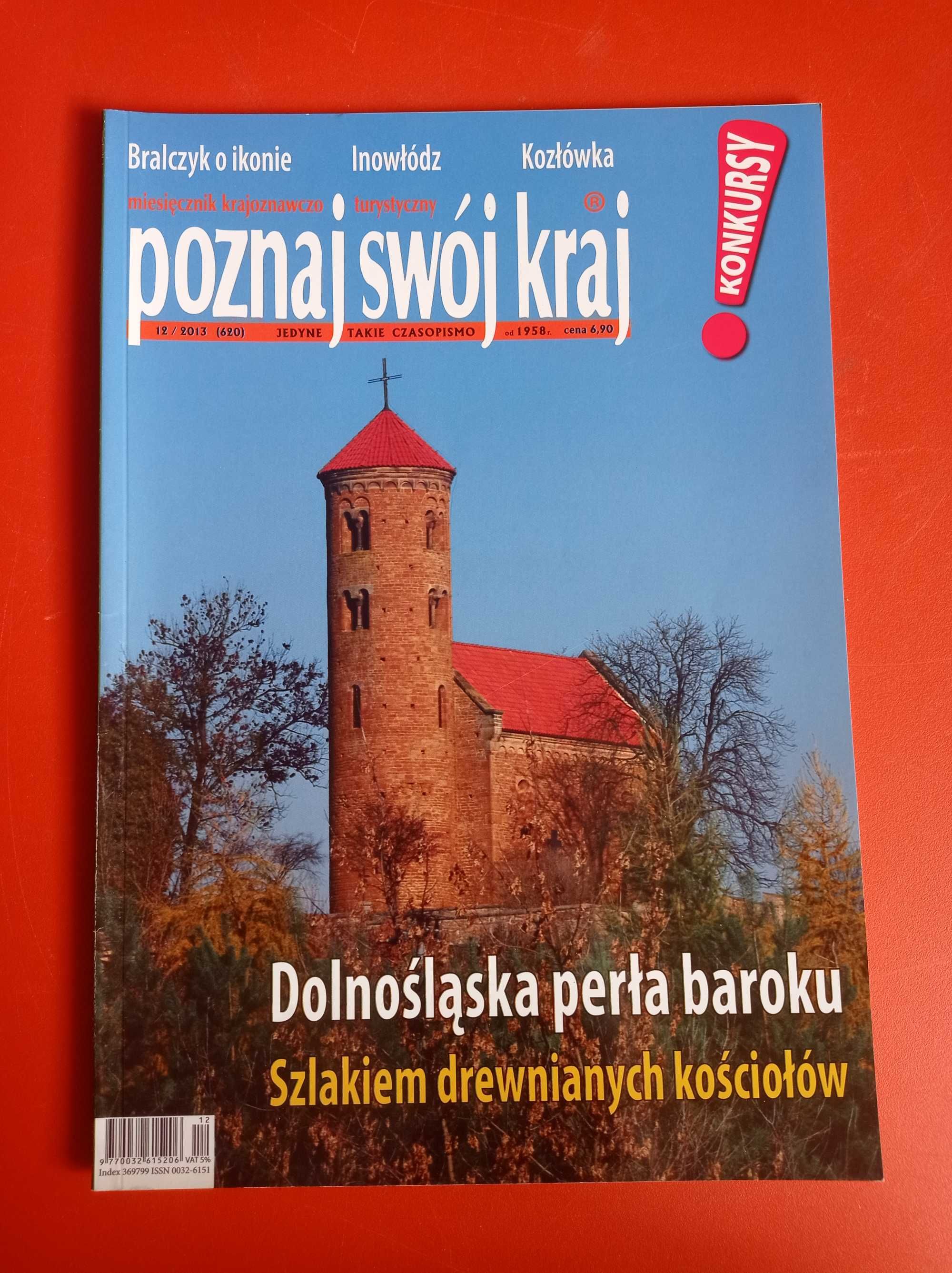 Poznaj swój kraj, nr 12/2013, Tarnów, Ojców, Płock, Warszawa, Tarnów