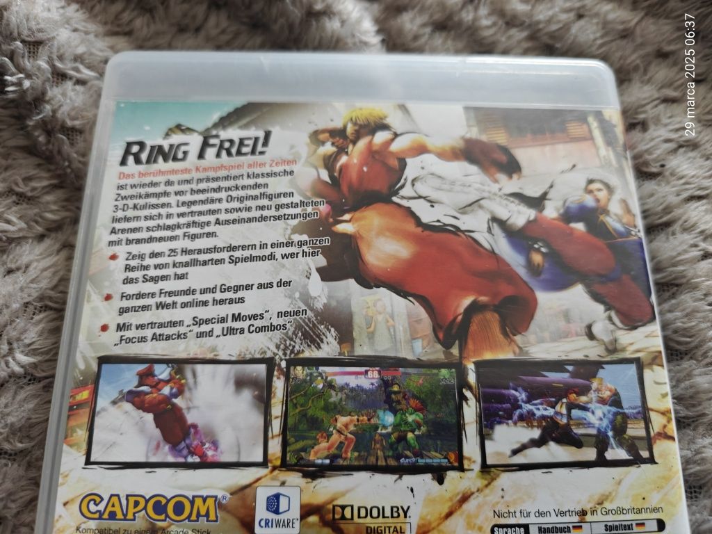 Street fighter 4 IV bijatyka ps3
