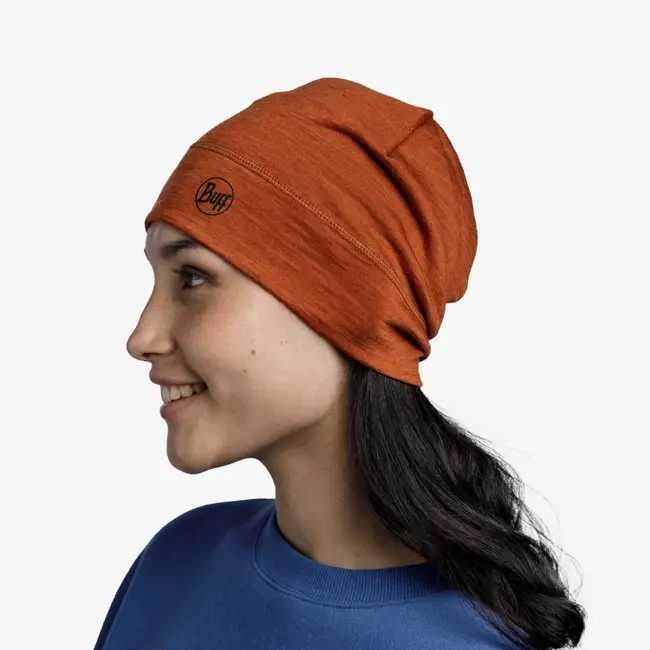Czapka Buff Merino Midweight Beanie Melange Cinnamon