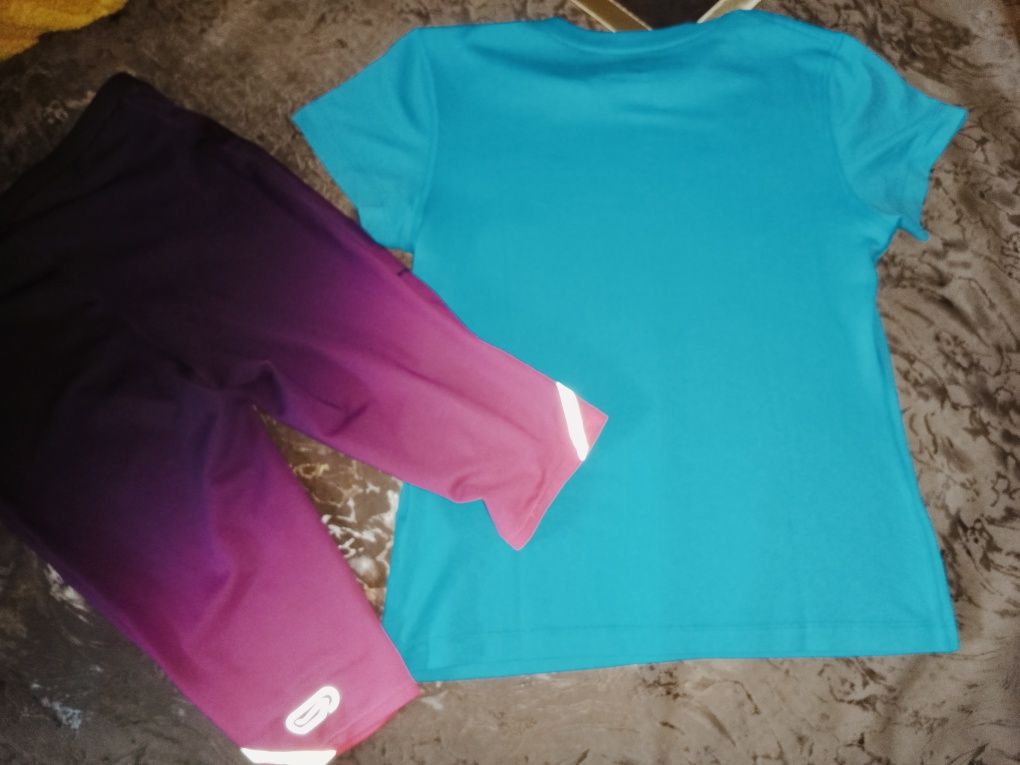 Zestaw spodenki kolarki i t-shirt Nike
