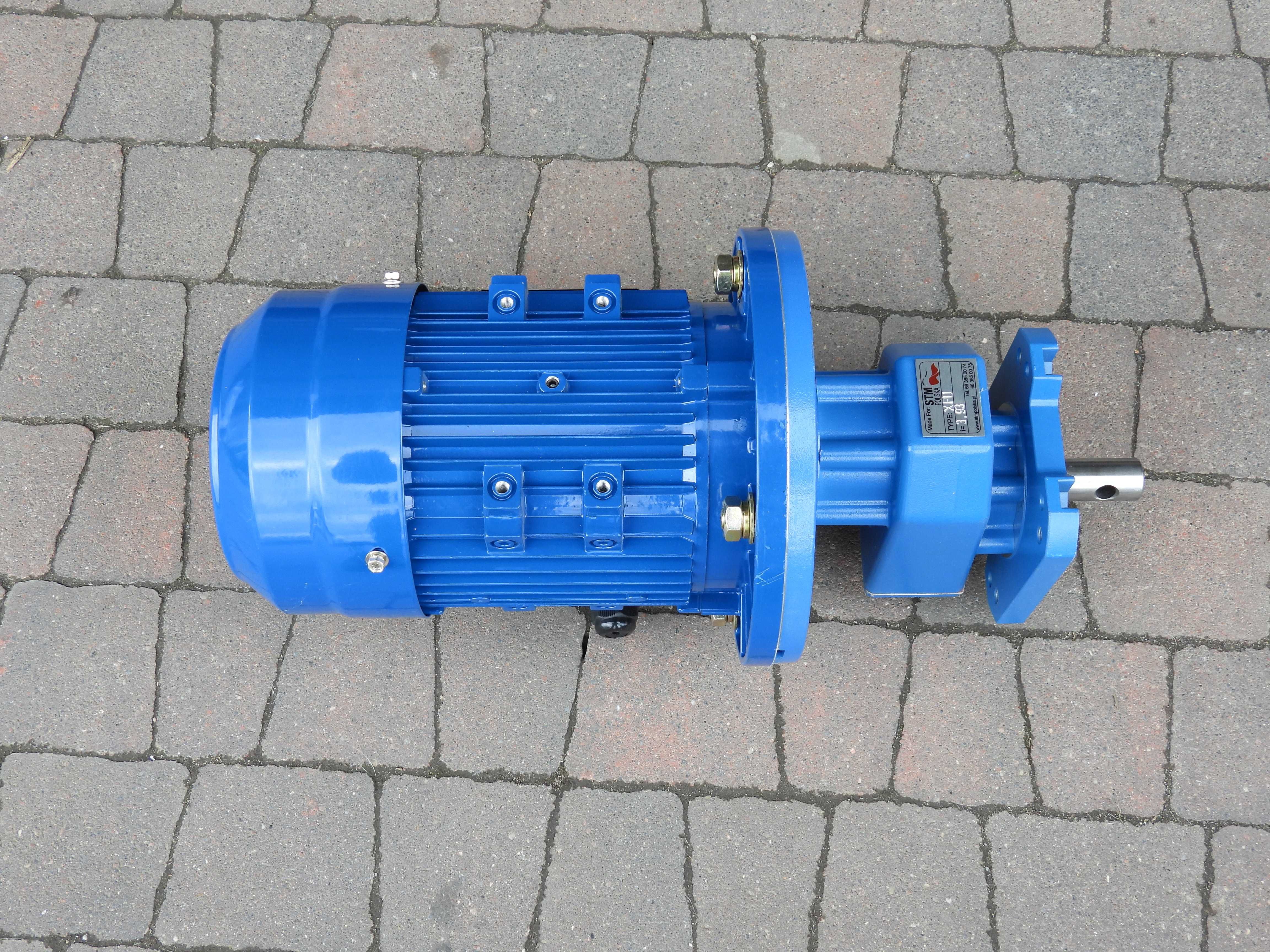 napęd z przekładnią motoreduktor 0,75Kw do paszociągu
