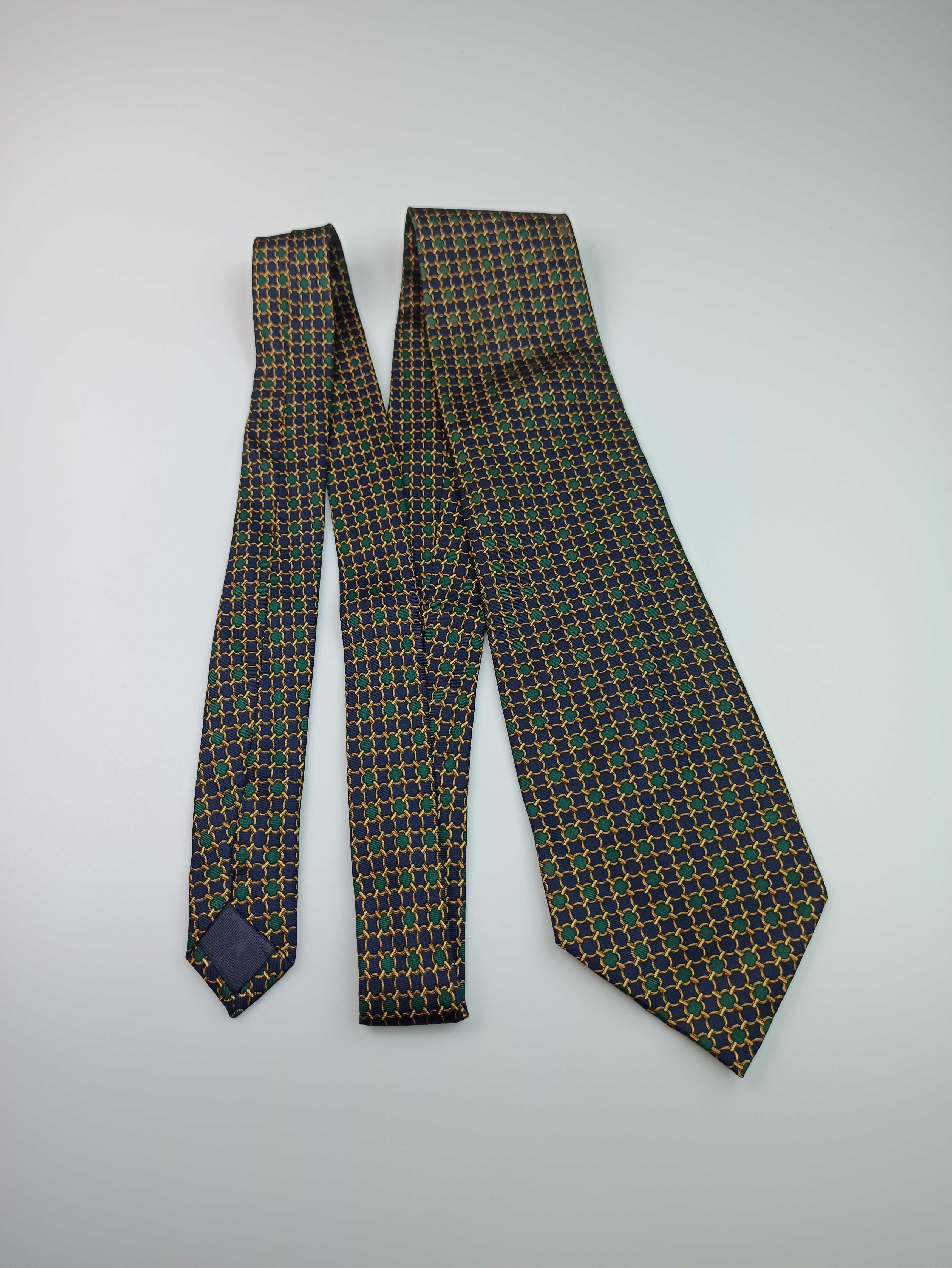 Yves Saint Laurent jedwabny krawat maj29