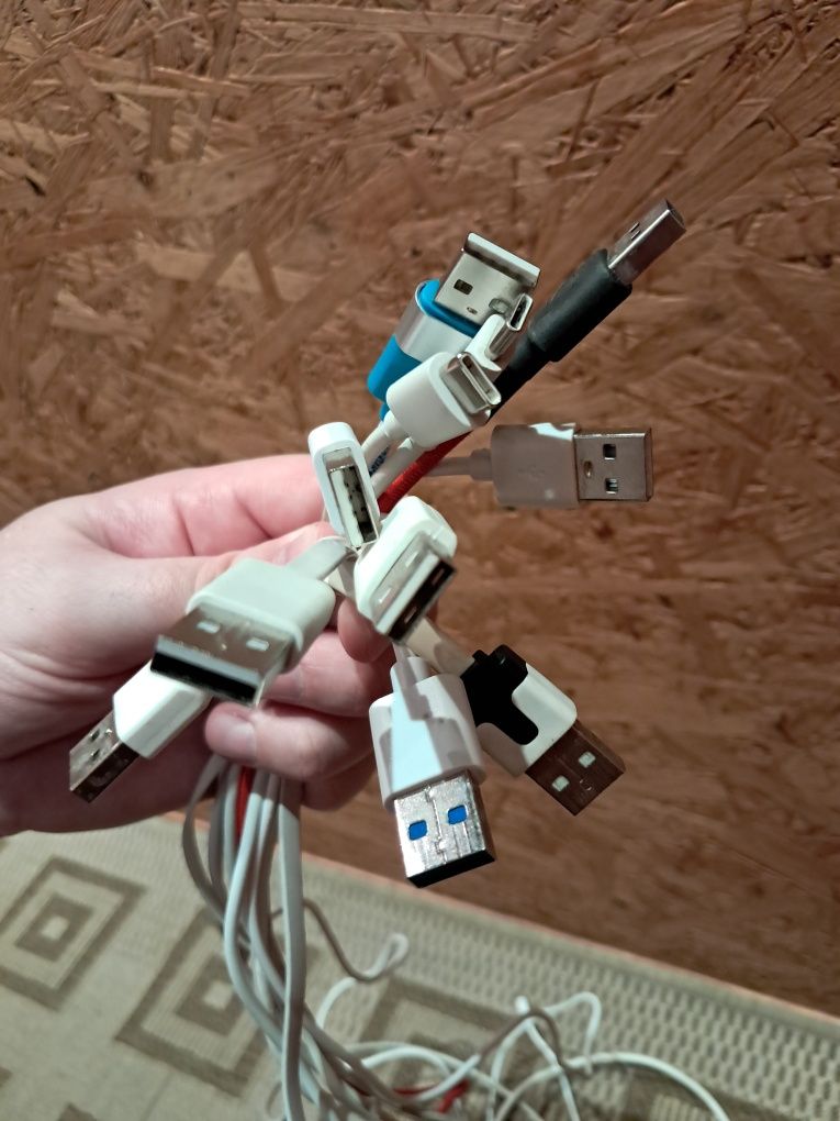 Кабель шнур USB type C мікро micro USB провод зарядка ціна за всі