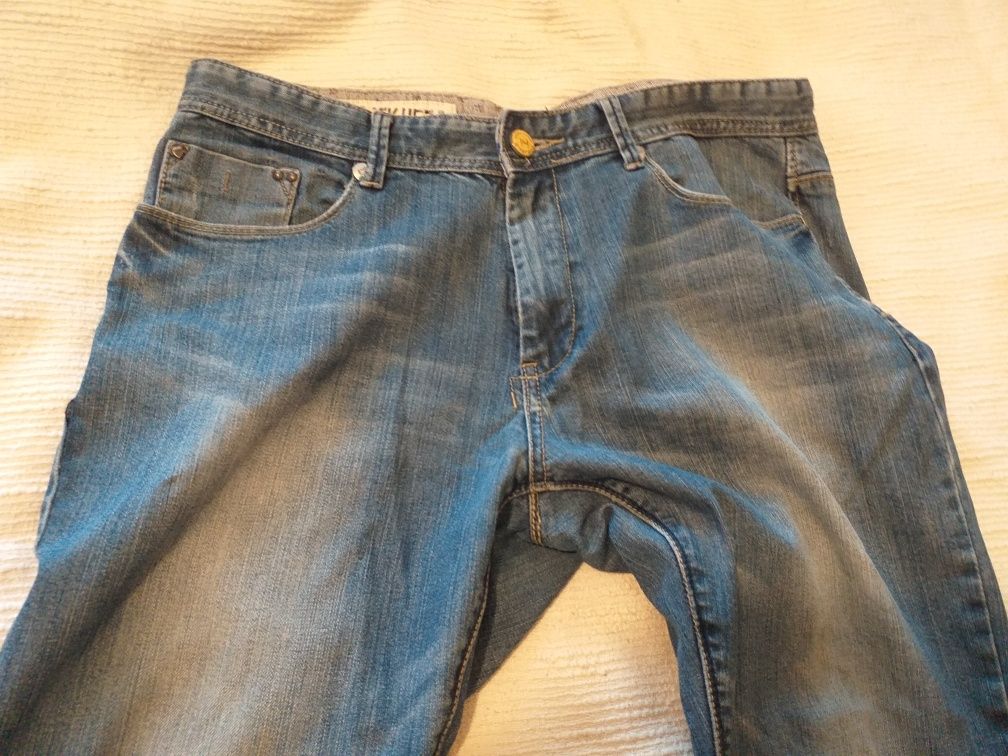 Spodnie jeansy męskie r. 36