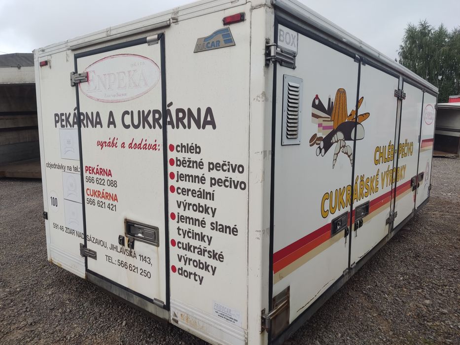 Kontener chłodnia otwierany bok 5,4m w bardzo dobrym stanie