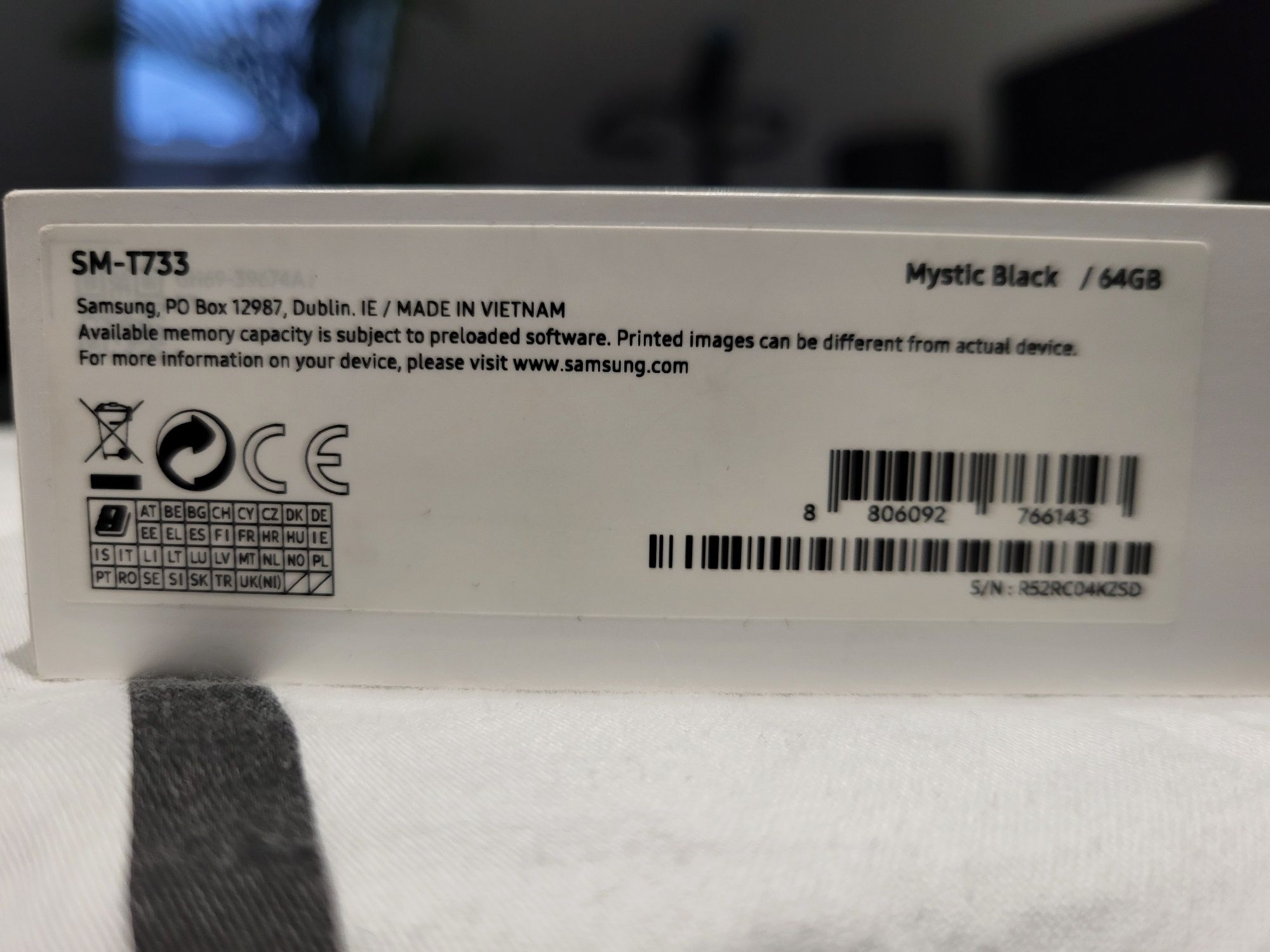 świetny tablet Galaxy Tab s7 FE 12.4" WiFi