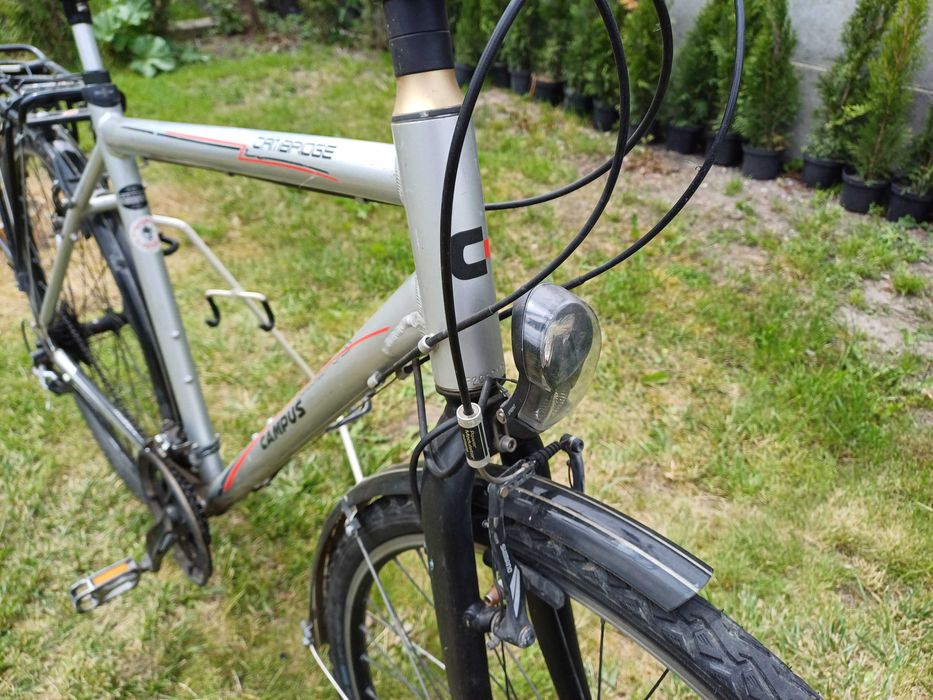 Rower Miejski Trekkingowy Campus Cambridge Koła 28 Cali Rama Alu 57 cm