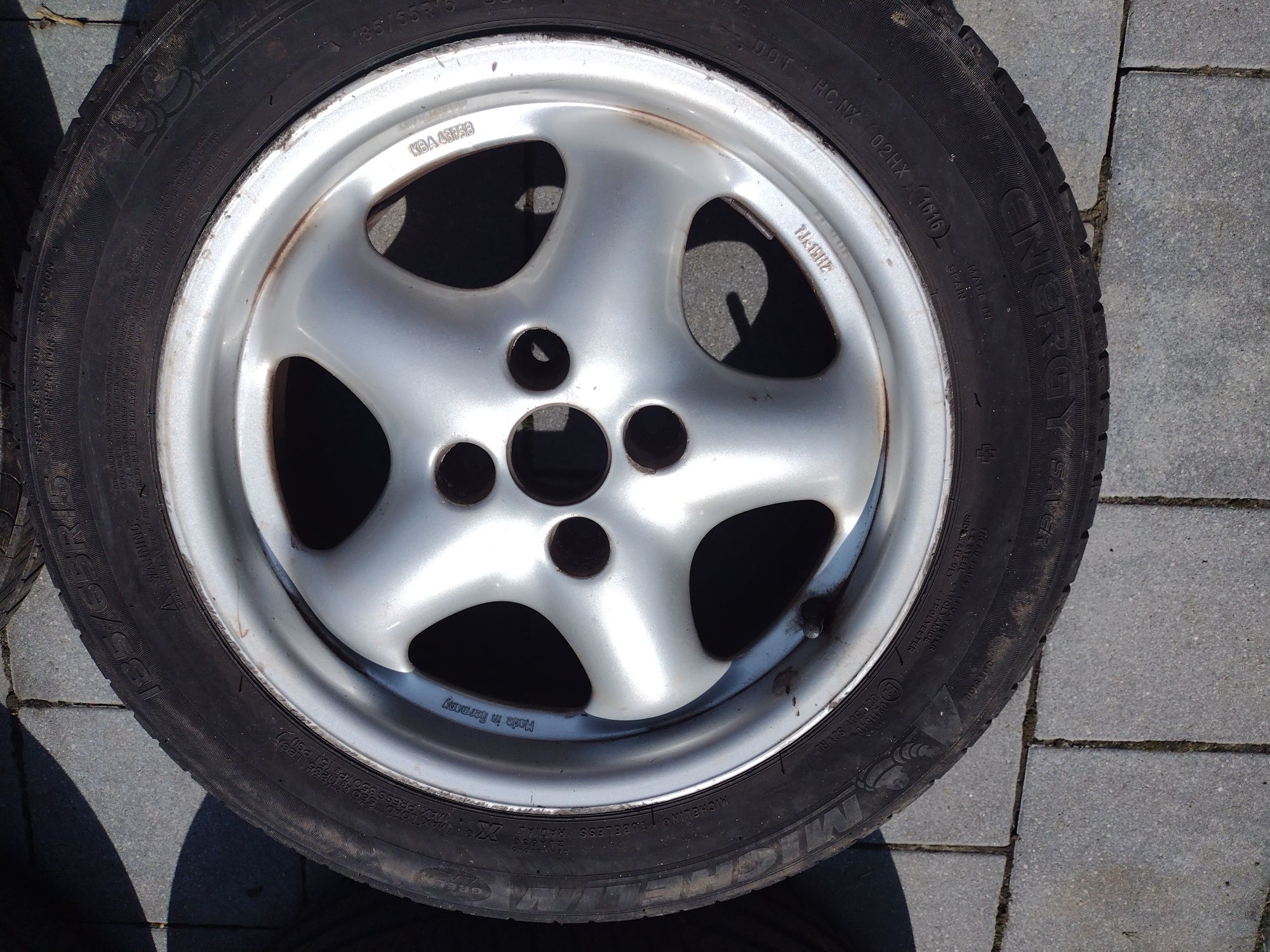 Kola 185/65R15, felgi aluminiowe