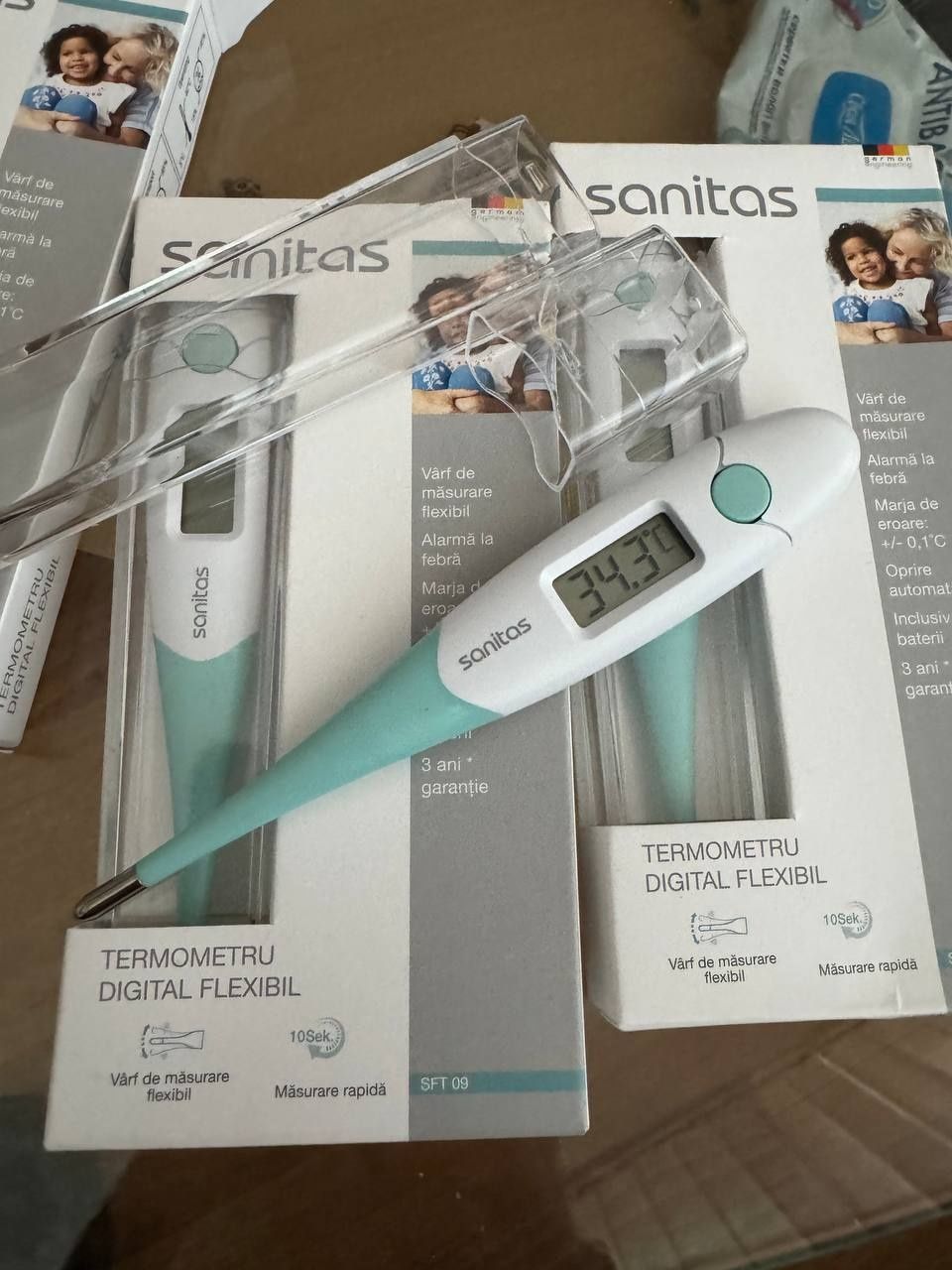 Цифровий термометр Sanitas