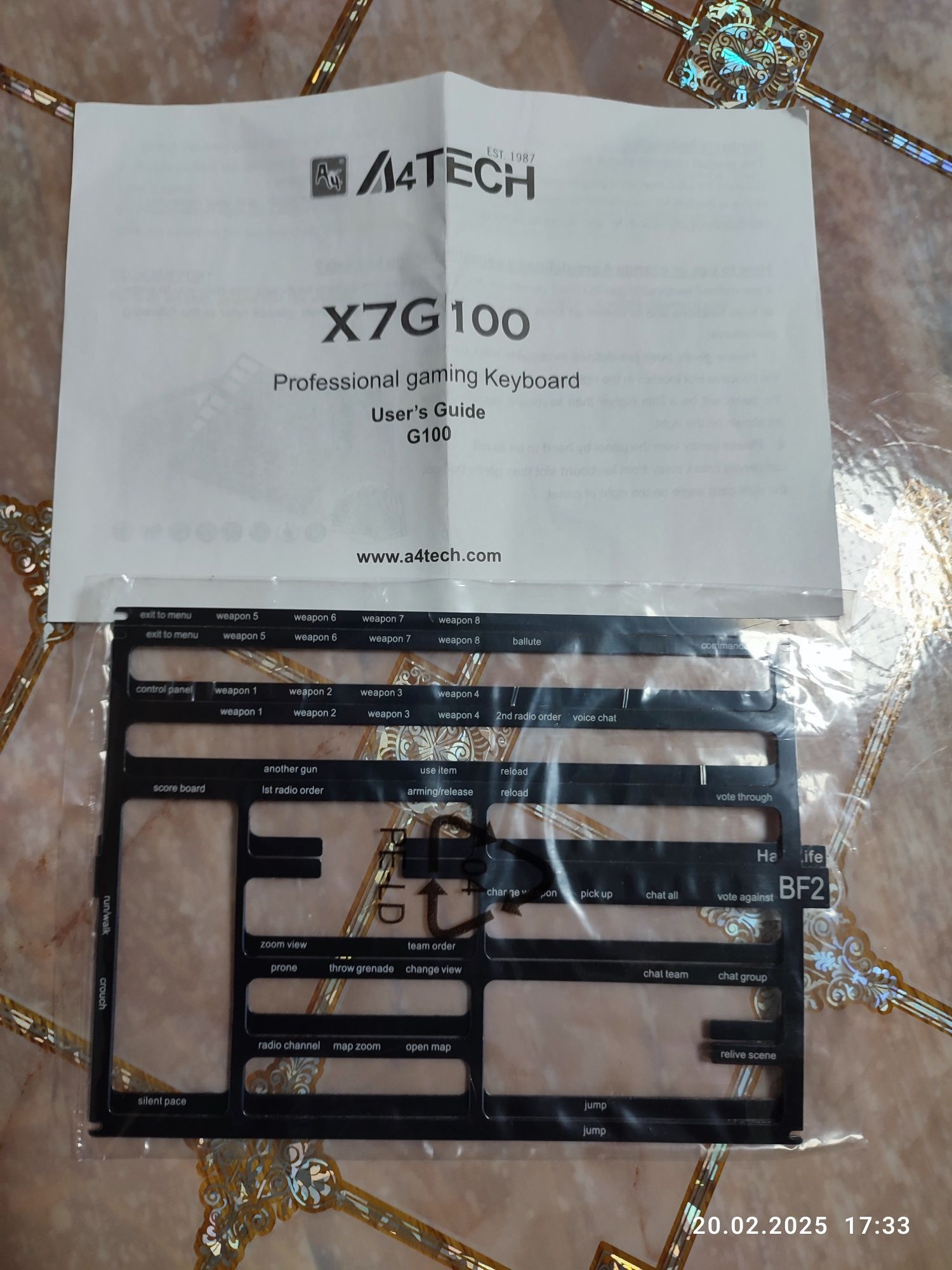 Продам ігрову клавіатуру A4TECH X7G100.