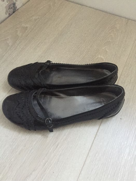 Женские кожаные балетки