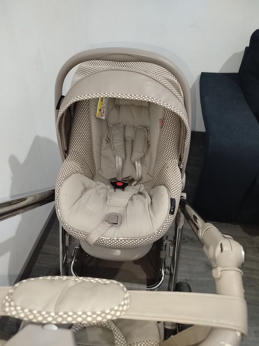 Carrinho de bebe Bébécar privé 3 peças