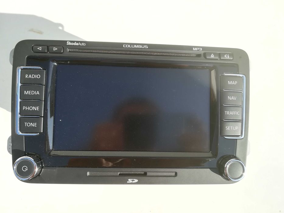 Магнітола Columbus RNS 510 Skoda Superb 2 радіо Шкода Суперб 2