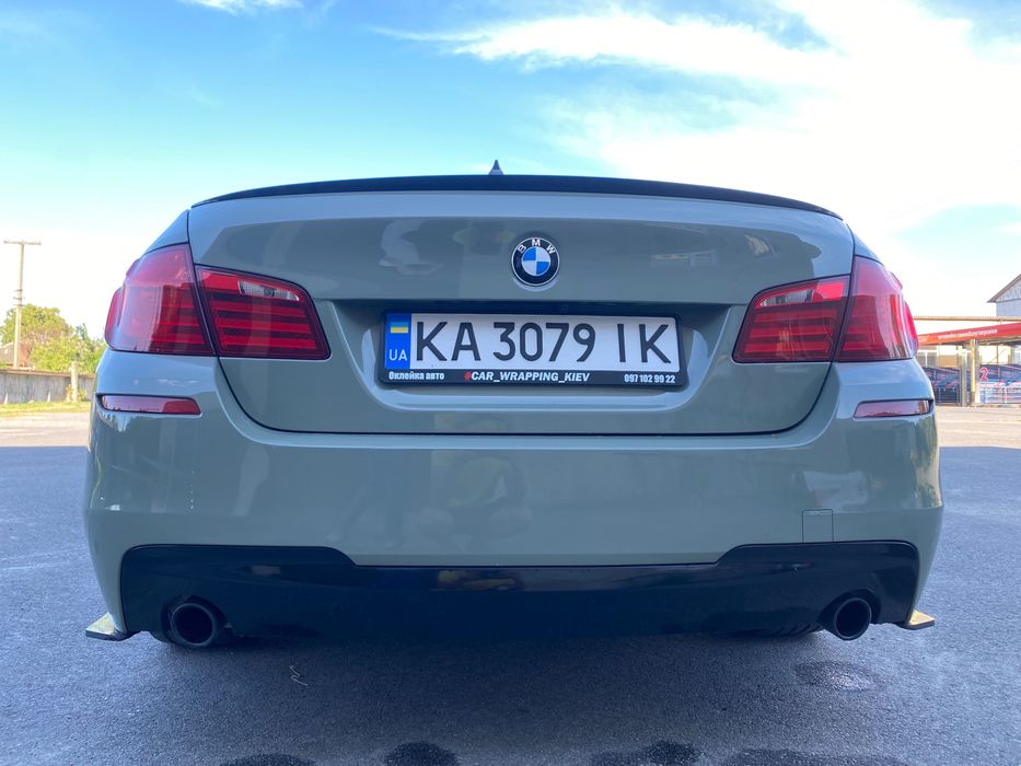 Bmw 5 серія f10 535i  3.0 м пакет teckwrap