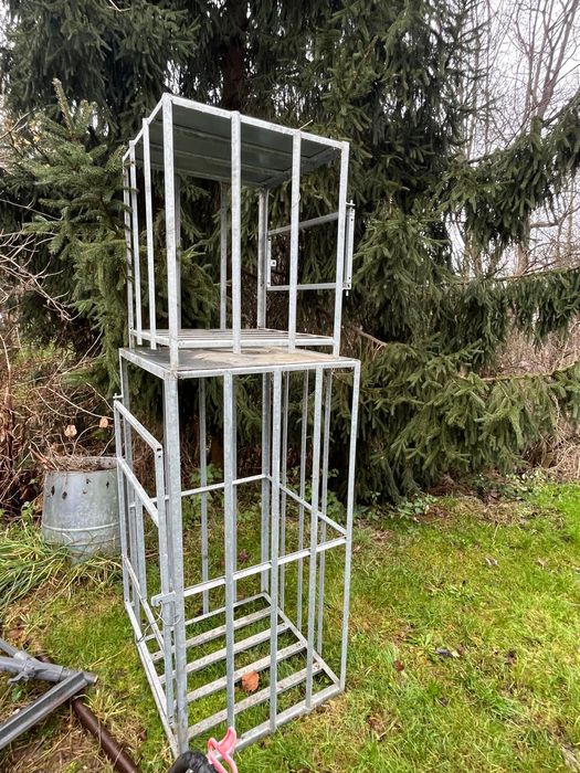 Klatka kosz stojak na butle gazowe 8x11 kg i 4 x 11 kg butla gazowa