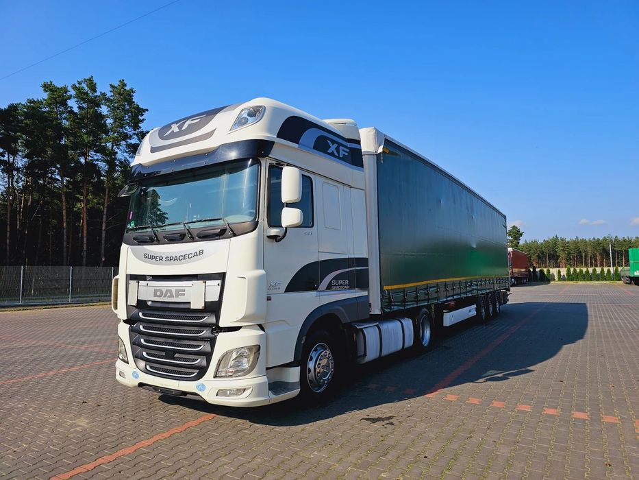DAF XF 106.460 automat LOW DECK + WIELTON BDE FIRANKA MEGA  XF 106.460 automat LOW DECK + WIELTON BDE firanka MEGA