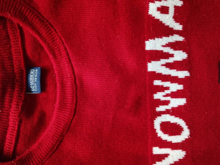 Новорічний светр  розмір 146-152