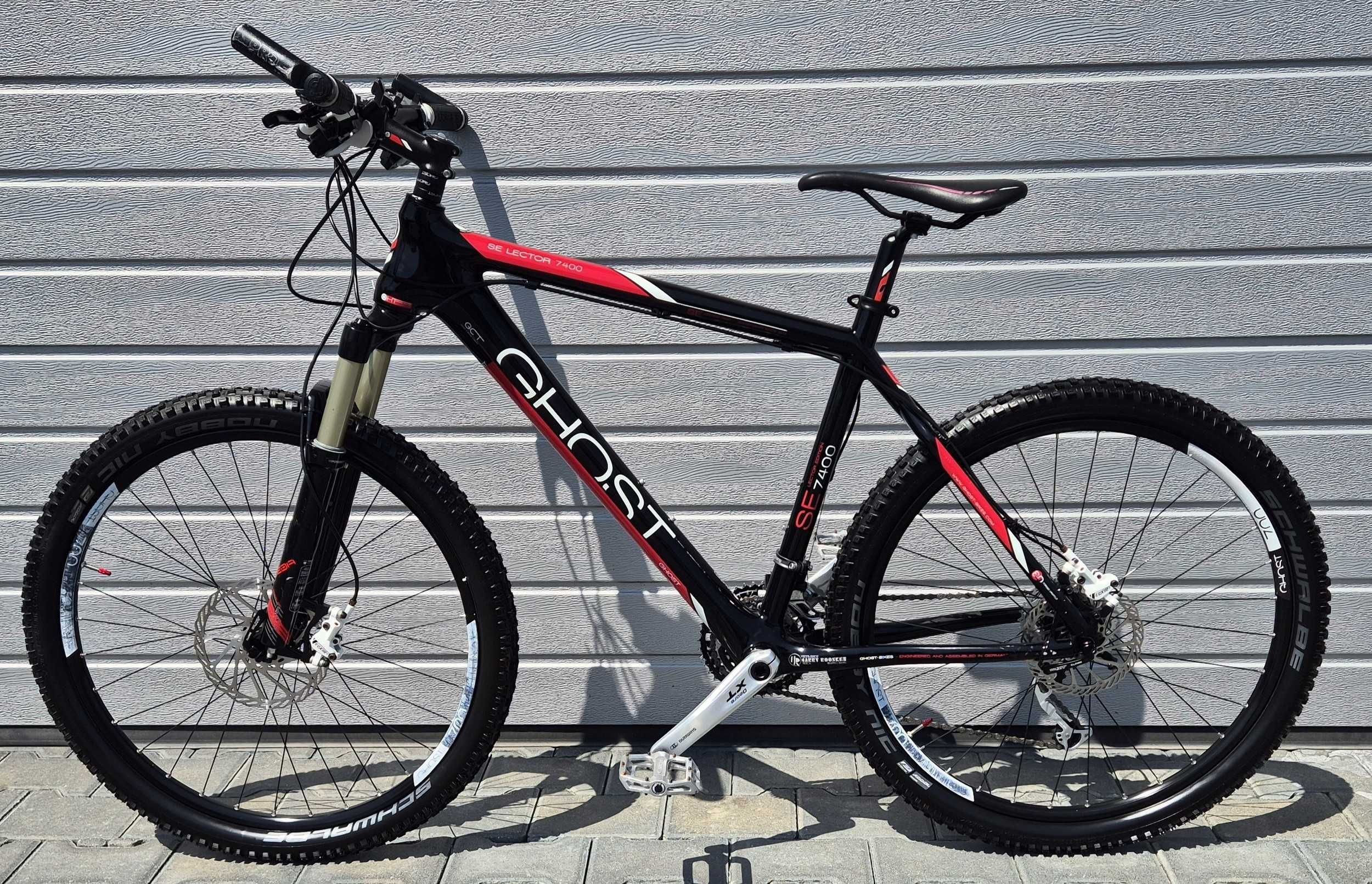 Rower górski Ghost SE Lector, Karbon, Deore XT 3x10, Rock Shox, Elixir