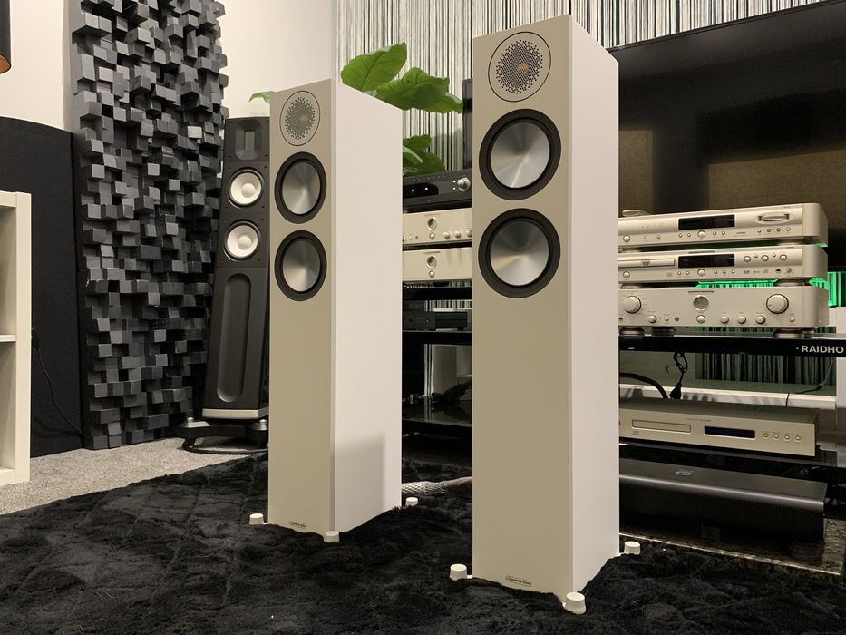 Kolumny Podłogowe Monitor Audio 6G Bronze 200 Para Stan Idealny White