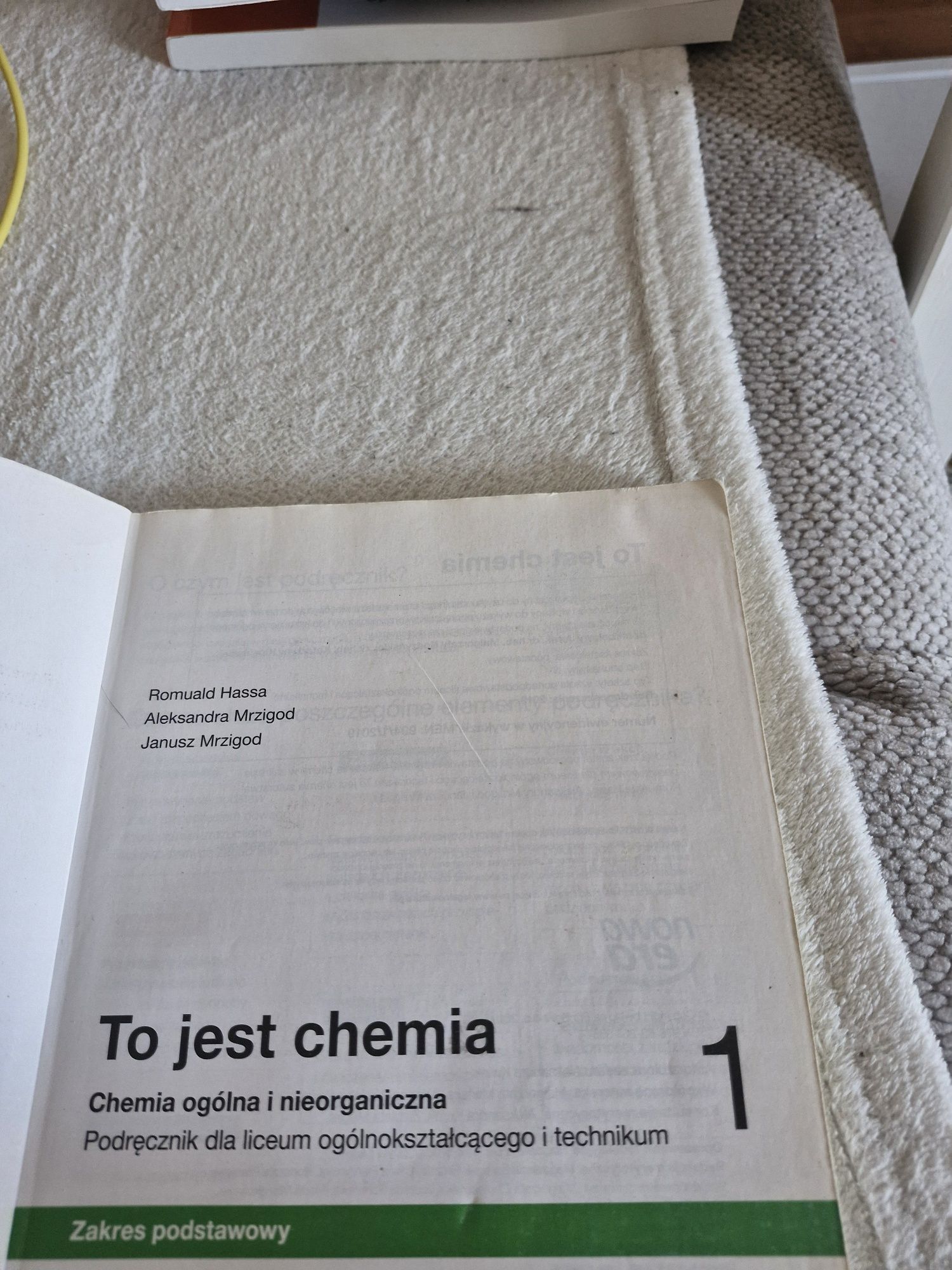 To jest chemia 1