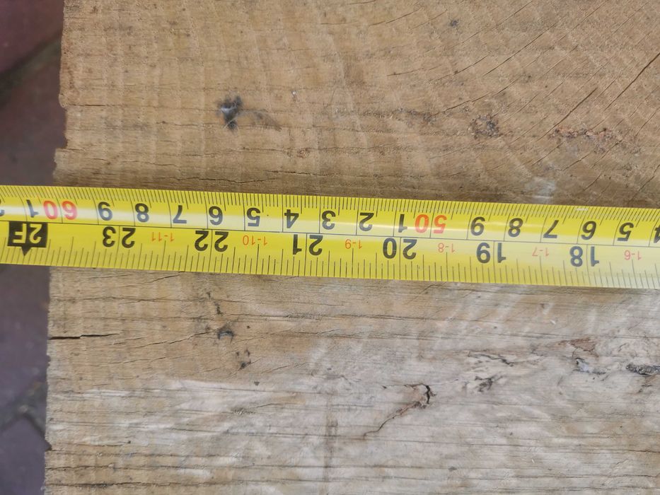 Monolit krąg dębowy grubość 10cm