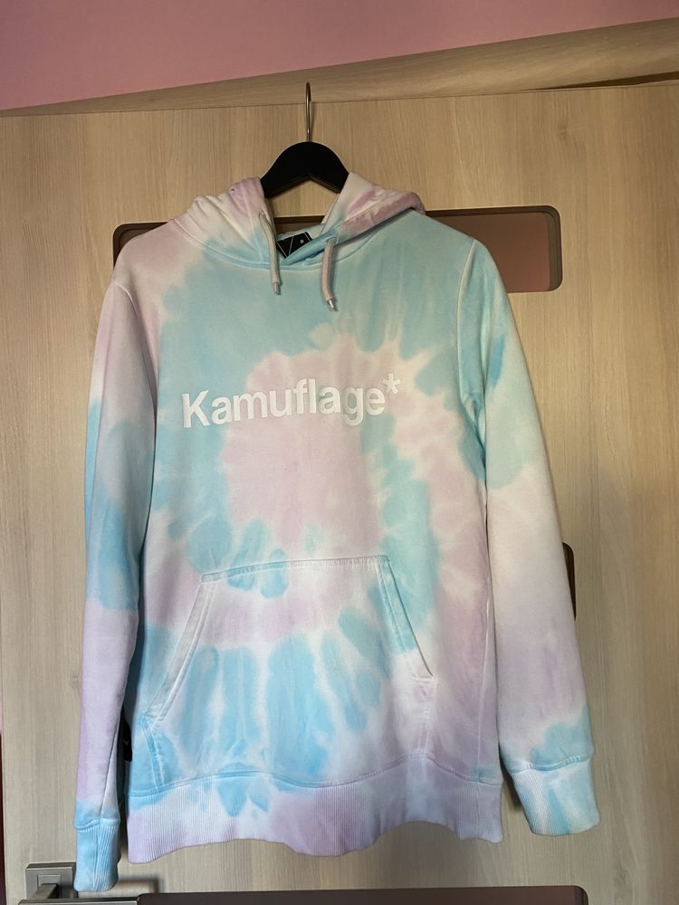Bluza kamuflage tie dye