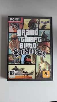 GTA San Andreas PC wersja polska 2 płyty angielska i spolszczająca