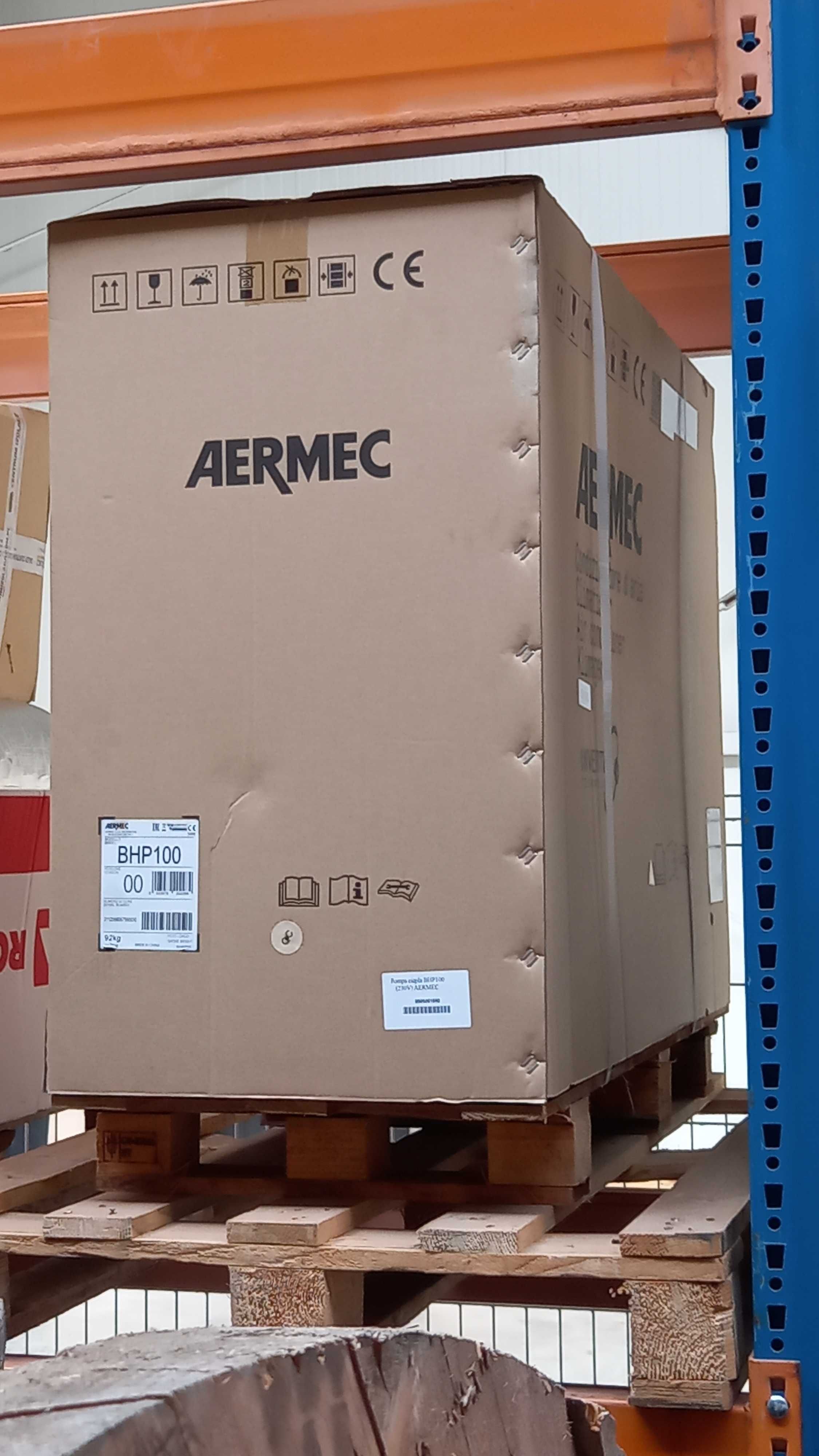 Pompa ciepła, zestaw AERMEC, BHP100+BHP100W, nowa, wyprzedaż, okazja!