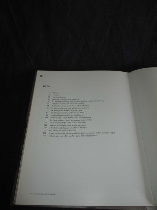 Livro O Caminho Português de Santiago Autografado
