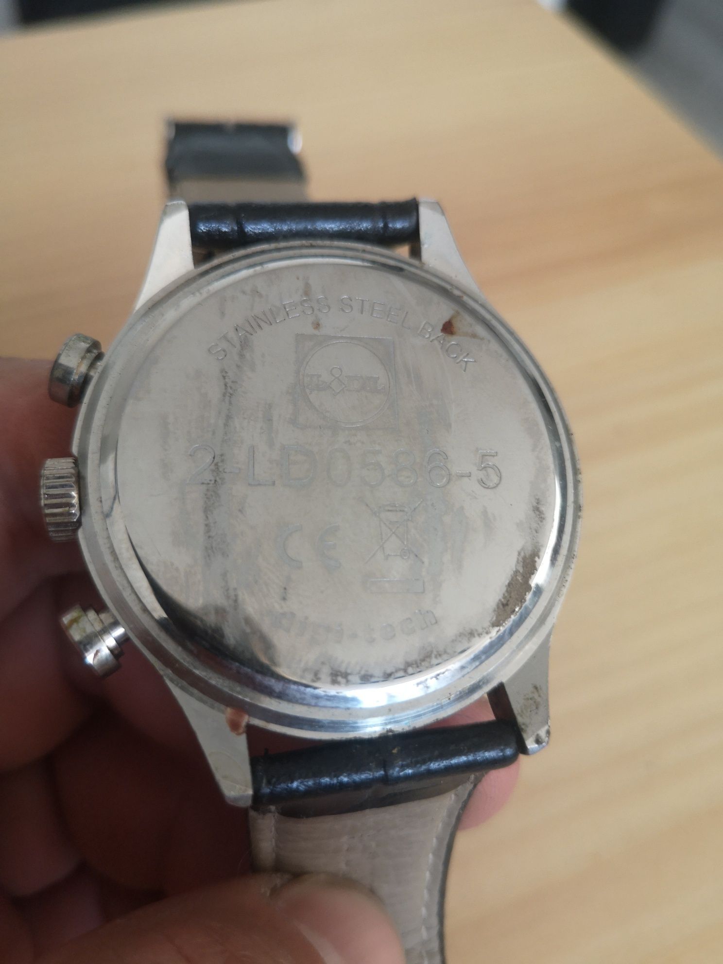 Stary męski zegarek na rękę wyprzedaż garażowa PRL