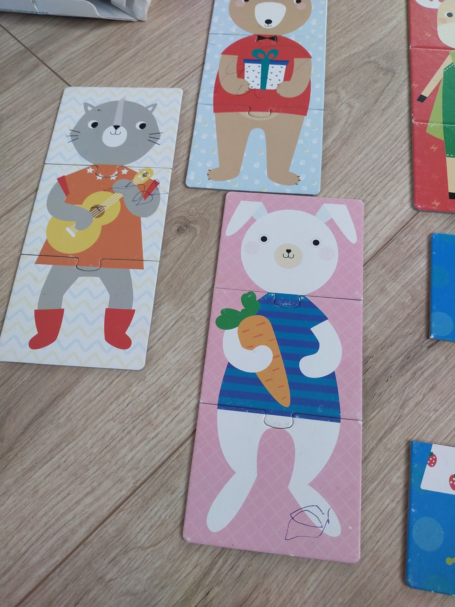 Czuczu moje pierwsze puzzle przebieranki 18m+