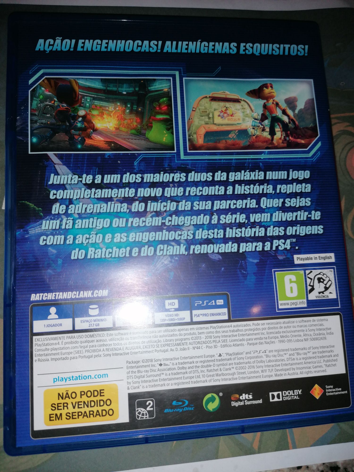 Ratchet And Clank Em Português