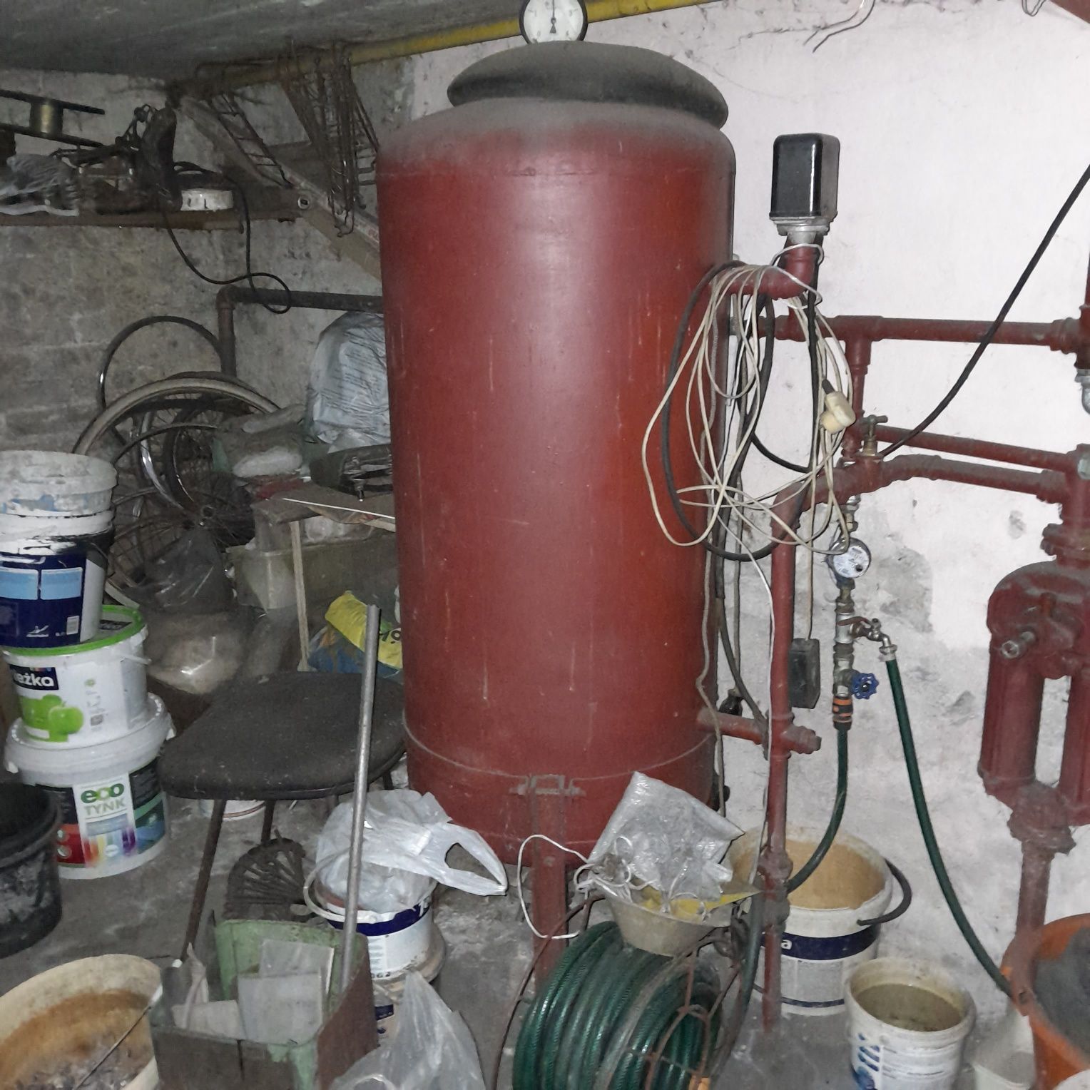 Gr.Ścienna butla 68r 220L,hydrofor300l z wył.ciś. Zestawy