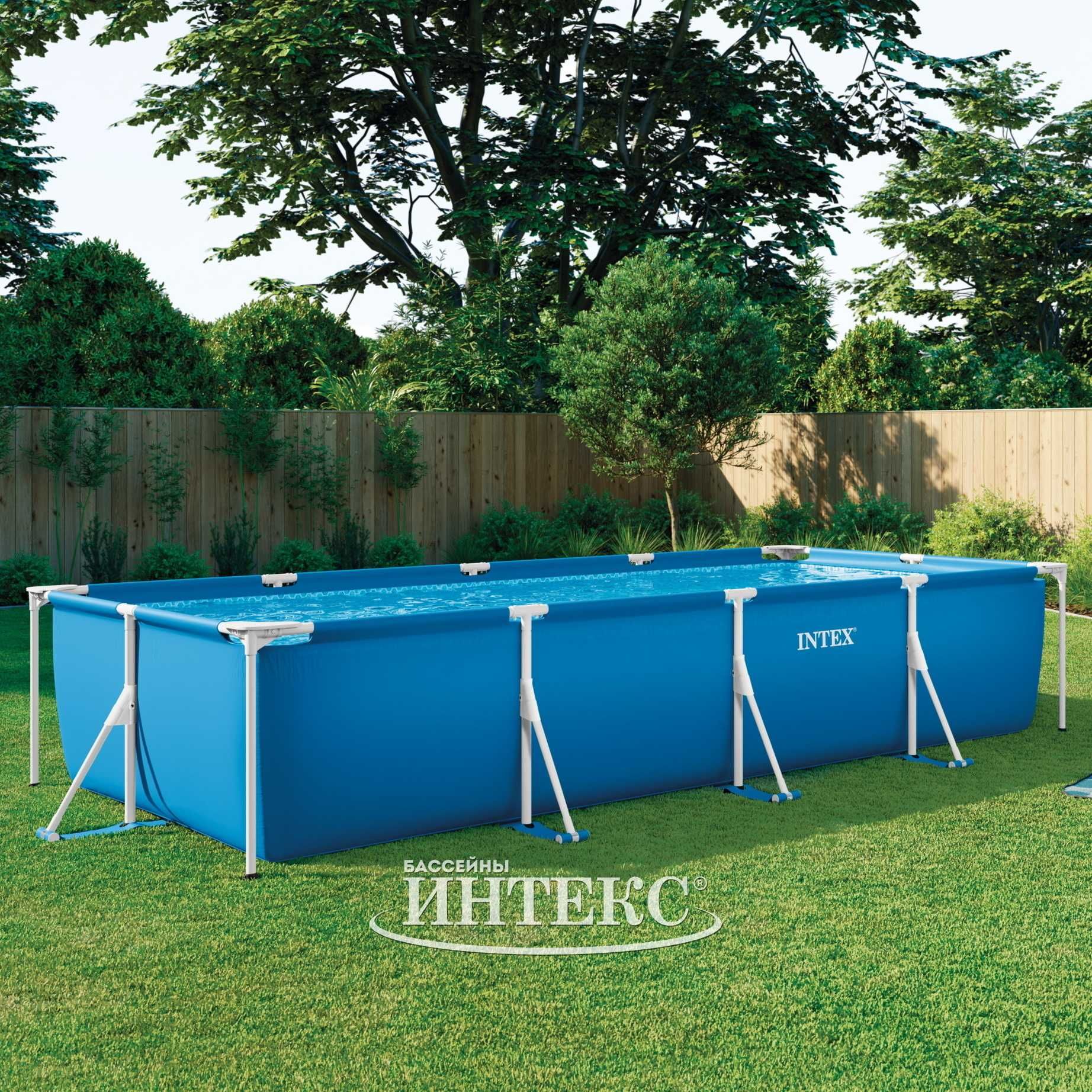 Каркасний басейн Intex 28273 розміром 450×220×84 см см В ДНІПРІ