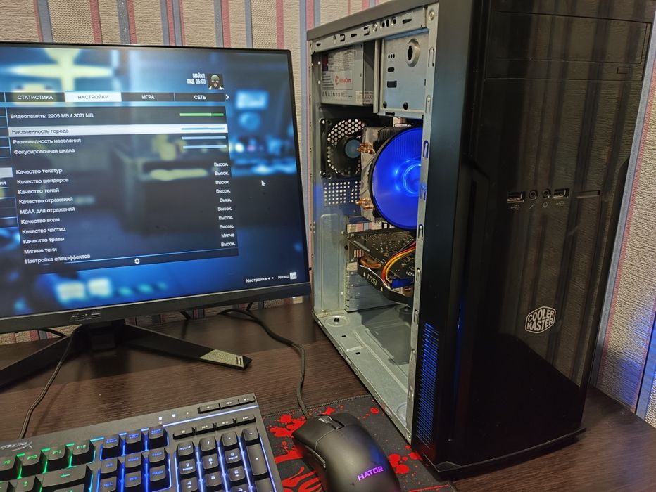 Ігровий ПК / AMD X4 / GTX 1060 / 12 GB RAM