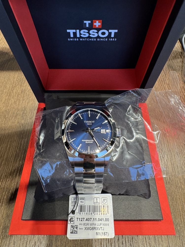 Zegarek Tissot Gentleman Powermatic 80 Silicium