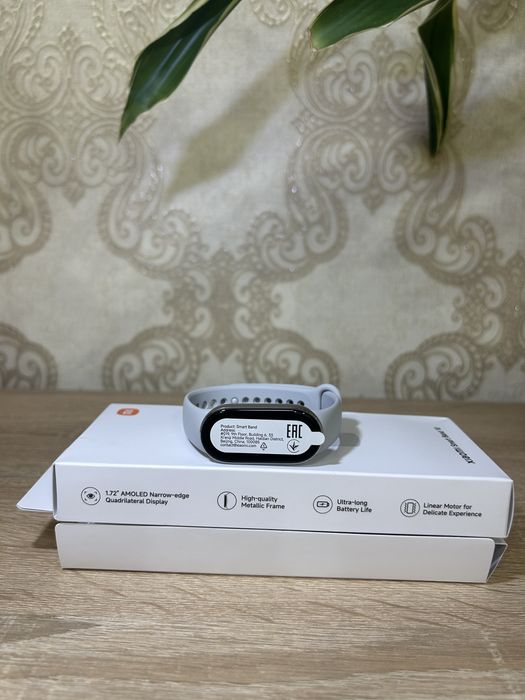 Новий фітнес-браслет Xiaomi Smart Band 10 Silver Глобальна версія