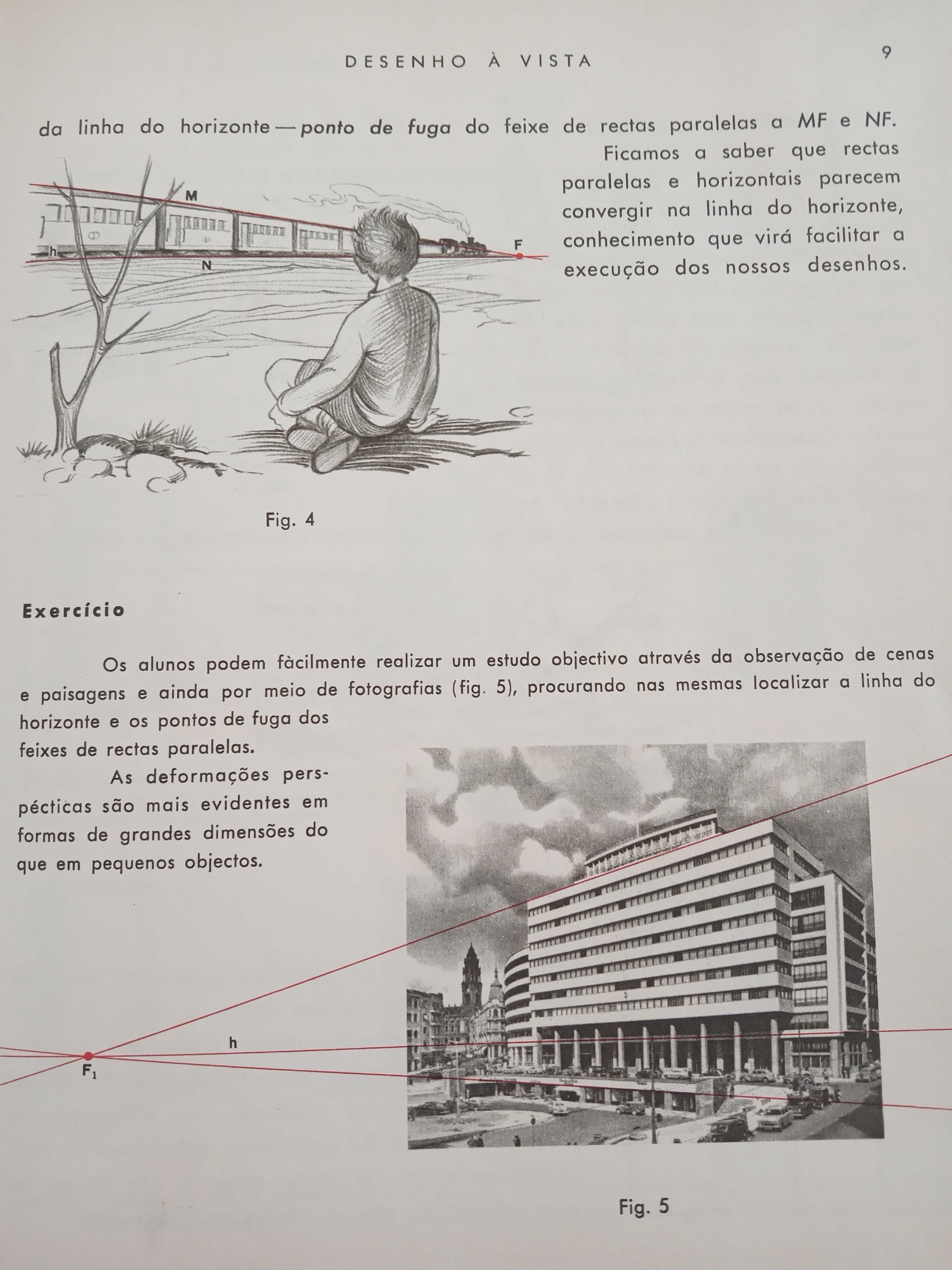 Desenho M.Helena Abreu e Pessegueiro Miranda - 2ciclo dos liceus. RARO