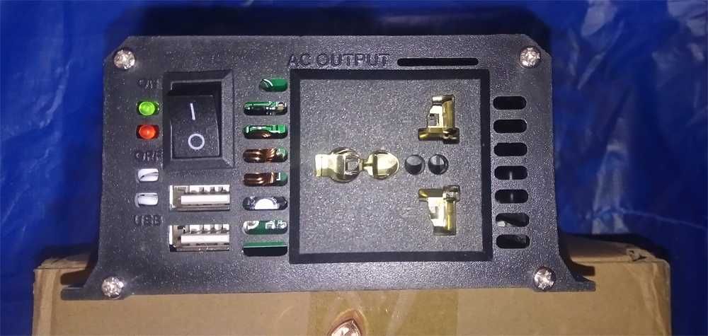 Инвертор преобразователь DC12V в AC220V 3000W Solar Power TSP-3000.