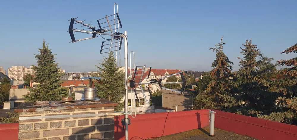 Montaż naprawa, serwis anten ustawienie sygnału anteny Sat2 DVB-T2