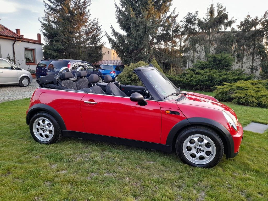 Mini One Cabriolet 2005r., 1,6 benzyna