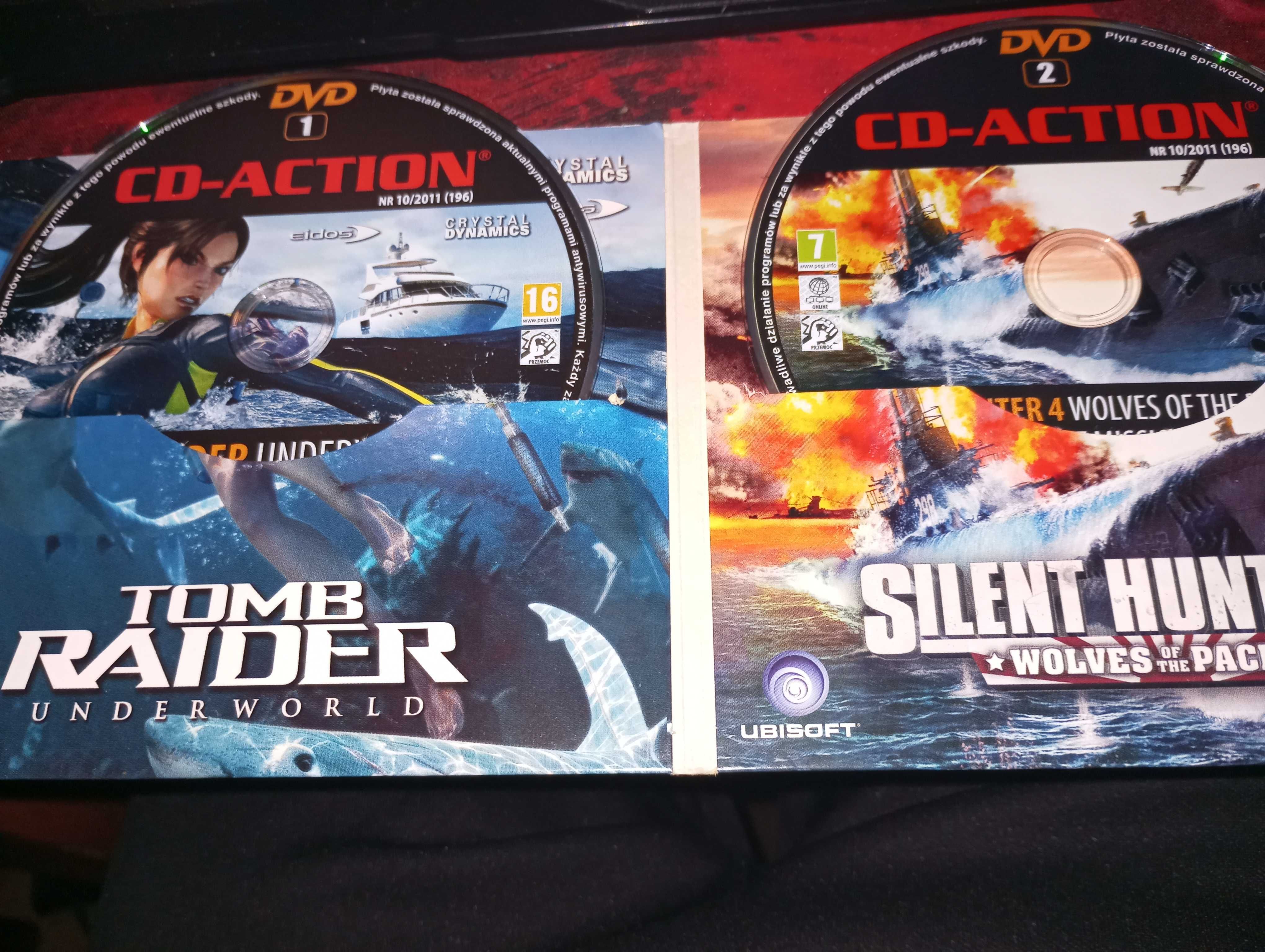 CD-ACTION 10/2011 #196 - Silent Hunter 4 ZE, Tomb Raider: Underworld