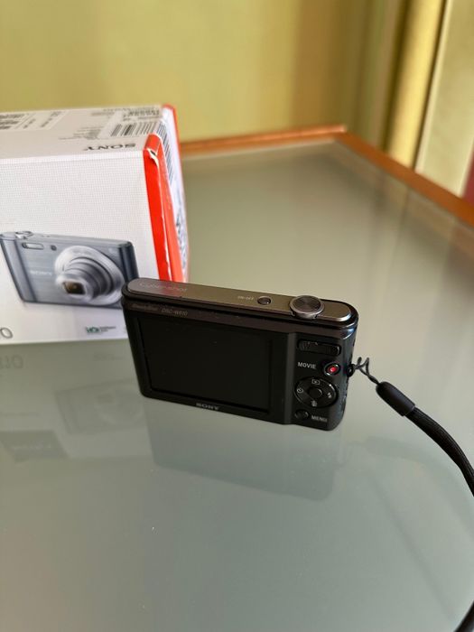 Sony Cybershot DSC-W810 - Caixa original e Acessórios