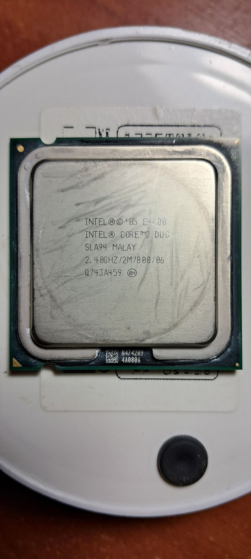 Intel Core 2 Duo E4600 2.40Ghz+кулер